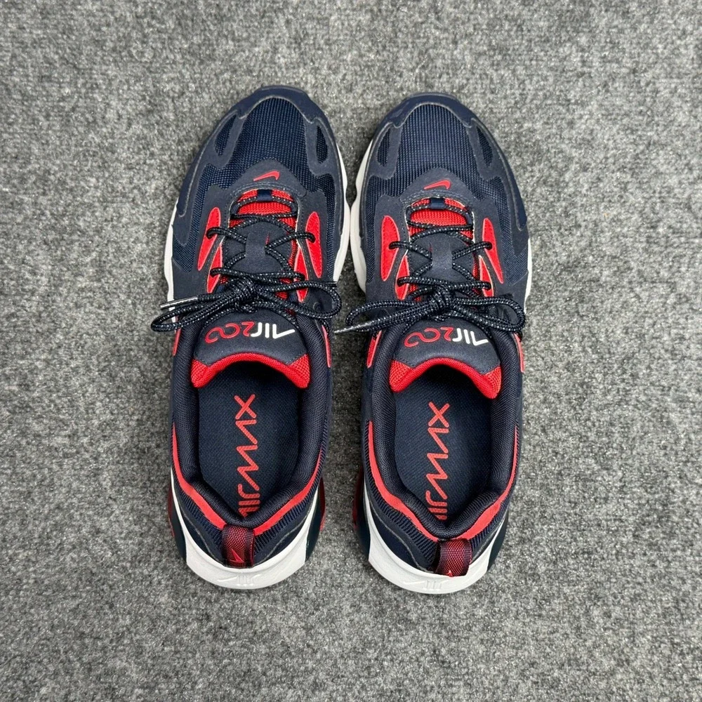 Nike Air Max 200 Running‎ Shoes Men's 10.5 Obsidian University Red Athletic Run